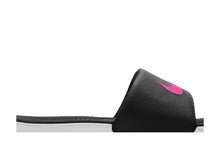 Load image into Gallery viewer, Nike Kawa Slide Black Vivid Pink (Women's)