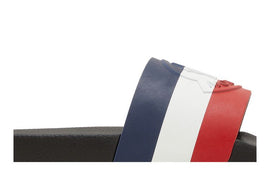 Moncler Basile Pool Slides White Tricolour