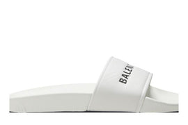 Balenciaga Pool Slide White Black (Women's)
