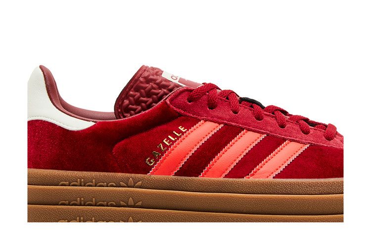 adidas Gazelle Bold Bright Red Velvet (Women's)