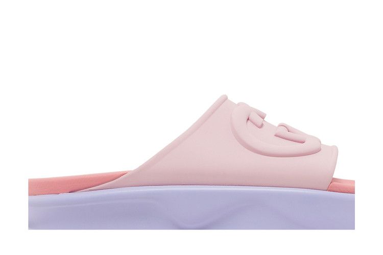 Gucci Interlocking G Slide Pink Purple (Women's)