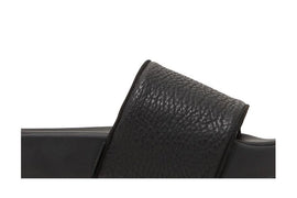 adidas Y-3 Slides Tumbled Leather Black