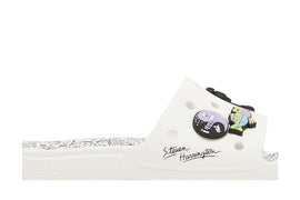 Crocs Classic Slide Steven Harrington Quickstrike White Black