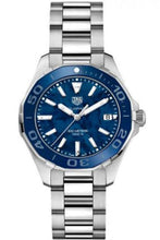 Load image into Gallery viewer, Tag Heuer Aquaracer Blue Dial Silver Steel Strap Watch for Women - WAY131S.BA0748