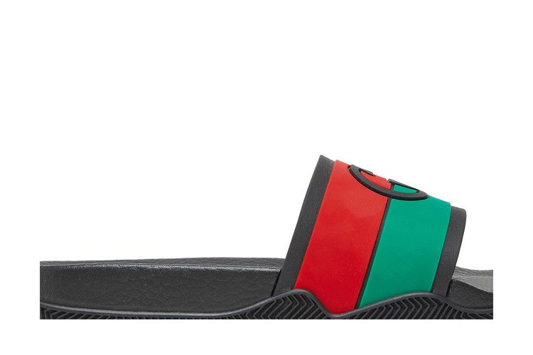 Gucci Slide Interlocking G Black