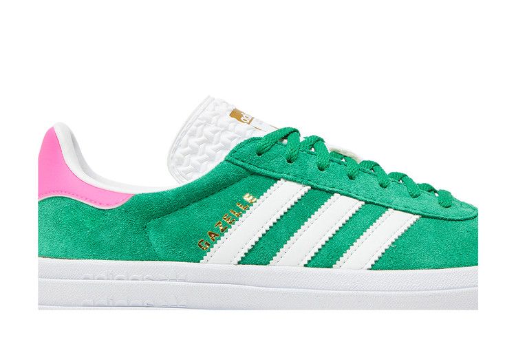 adidas Gazelle Bold Green Lucid Pink (Women's)