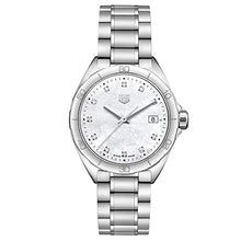 Load image into Gallery viewer, Tag Heuer Formula 1 White Mother of Pearl Dial Silver Steel Strap Watch for Women - WBJ1319.BA0666