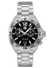 Load image into Gallery viewer, Tag Heuer Formula 1 Black Dial Silver Steel Strap Watch for Men - WAZ111A.BA0875