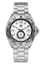 Load image into Gallery viewer, Tag Heuer Formula 1 Calibre 6 Automatic White Dial Silver Steel Strap Watch for Men - WAZ2013.BA0842