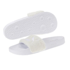 Puma Fur Slide Fur Slide White (Women's)