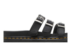 Dr. Martens Blaire Leather Slide Black Hydro (Women's)
