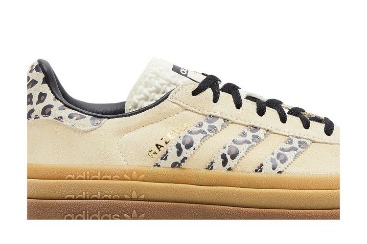 adidas Gazelle Bold Cream Black Leopard (Women's)
