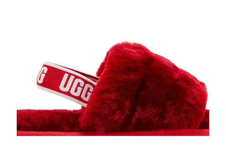UGG Fluff Yeah Slide Ribbon Red (Toddler)