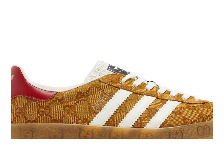 adidas Gazelle Gucci Original GG Beige Brown