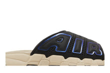Load image into Gallery viewer, Nike Air More Uptempo Slide Black Sanddrift Iridescent