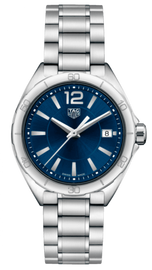 Tag Heuer Formula 1 Quartz Blue Dial Silver Steel Strap Watch for Women - WBJ1312.BA0666