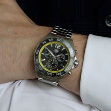 Load image into Gallery viewer, Tag Heuer Formula 1 Chronograph Black Dial Silver Steel Strap Watch for Men- CAZ101AC.BA0842