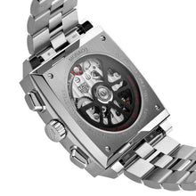 Load image into Gallery viewer, Tag Heuer Monaco Automatic Chronograph Blue Dial Silver Steel Strap Watch for Men - CBL2111.BA0644