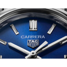 Load image into Gallery viewer, Tag Heuer Carrera Blue Dial Silver Steel Strap Watch for Women - WBN2411.BA0621