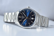 Load image into Gallery viewer, Tag Heuer Carrera Date Blue Dial Silver Steel Strap Watch for Men - WBN2112.BA0639