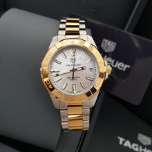 Load image into Gallery viewer, Tag Heuer Aquaracer Mother of Pearl Dial Two Tone Steel Strap Watch for Women - WBD1320.BB0320