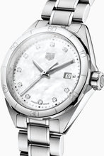 Load image into Gallery viewer, Tag Heuer Formula 1 White Mother of Pearl Dial Silver Steel Strap Watch for Women - WBJ1319.BA0666