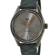 Load image into Gallery viewer, Tag Heuer Carrera Special Edition Black Dial Black Leather Strap Watch for Women - WAR1113.FC6392