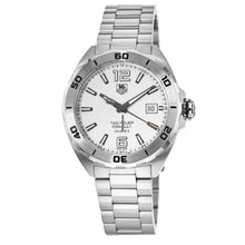 Load image into Gallery viewer, Tag Heuer Formula 1 Calibre 5 Automatic White Dial Silver Steel Strap Watch for Men - WAZ2114.BA0875