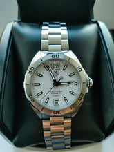 Load image into Gallery viewer, Tag Heuer Formula 1 Calibre 5 Automatic White Dial Silver Steel Strap Watch for Men - WAZ2114.BA0875