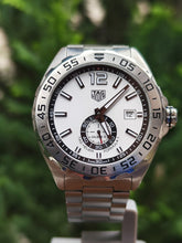 Load image into Gallery viewer, Tag Heuer Formula 1 Calibre 6 Automatic White Dial Silver Steel Strap Watch for Men - WAZ2013.BA0842