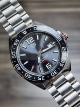 Load image into Gallery viewer, Tag Heuer Formula 1 Calibre 5 Chronograph Anthracite Dial Silver Steel Strap Watch for Men - WAZ2011.BA0842