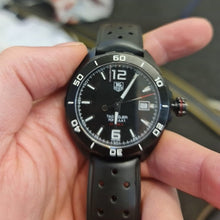 Load image into Gallery viewer, Tag Heuer Formula 1 Black Dial Strap Watch for Men - WAZ2115.FT8023