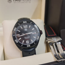 Load image into Gallery viewer, Tag Heuer Formula 1 Black Dial Strap Watch for Men - WAZ2115.FT8023