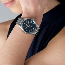 Load image into Gallery viewer, Tag Heuer Carrera Quartz Blue Dial Silver Steel Strap Watch for Women - WAR1112.BA0601
