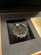 Load image into Gallery viewer, Tag Heuer Carrera Year of The Rabbit Automatic Chronograph Black Dial Black Leather Strap Watch for Men - CBN2A1L.FC6521