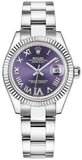 Rolex Datejust 31 Aubergine Purple Dial Women's Watch 278274-0025