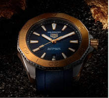Load image into Gallery viewer, Tag Heuer Aquaracer Professional 200 Automatic Blue Dial Blue Rubber Strap Watch for Men - WBP2150.FT6210