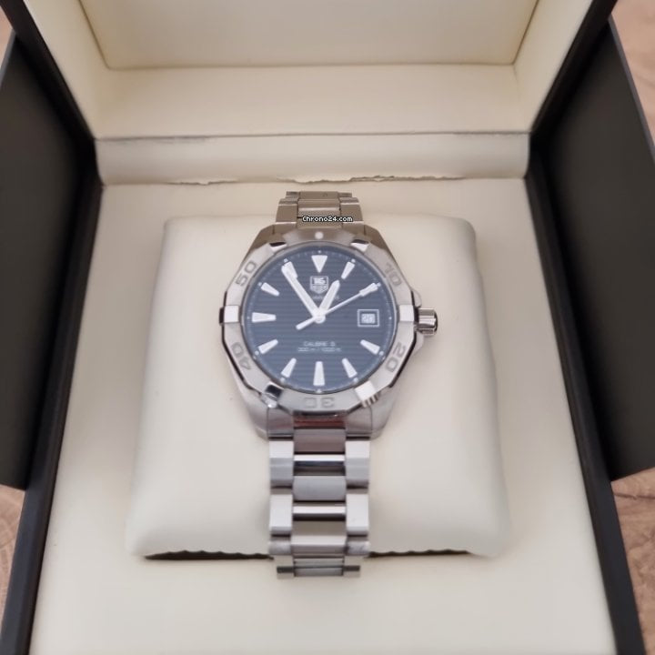 Tag Heuer Aquaracer Black Dial Watch for Men - WAY2110.BA0928