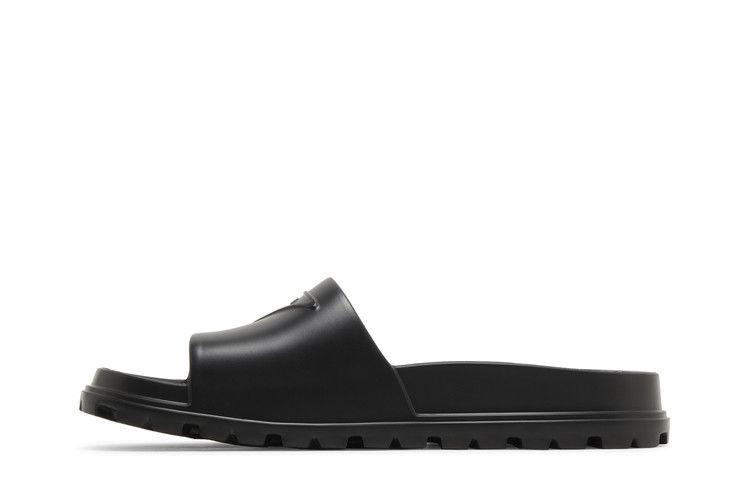 Prada Rubber Slides Black (Men's)
