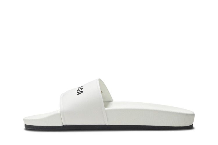 Balenciaga Pool Slide White Black (Women's)