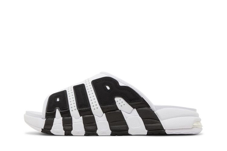 Nike Air More Uptempo Slide White Varsity Red