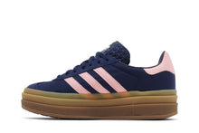 Load image into Gallery viewer, adidas Gazelle Bold Dark Blue Pink Spark (Women's)