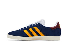 Load image into Gallery viewer, adidas Gazelle Dark Blue Crew Yellow Burgundy