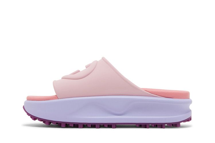 Gucci Interlocking G Slide Pink Purple (Women's)