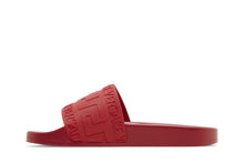 Load image into Gallery viewer, Versace Rubber Pool Slide Red