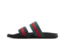 Load image into Gallery viewer, Gucci Agrado Grg Rubber Slide Black Blue Green Red