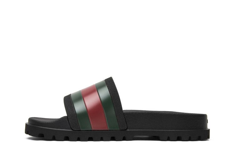 Gucci Web Slide Sandal Black