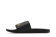 Load image into Gallery viewer, adidas Adilette Comfort Slides Core Black Gold Metallic