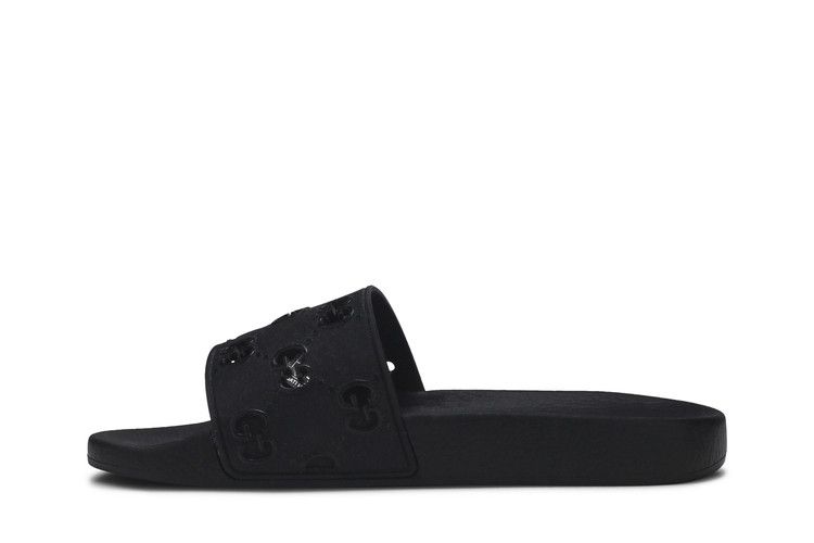 Gucci GG Slide Rubber Black