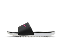 Load image into Gallery viewer, Nike Kawa Slide Black Vivid Pink (Women's)